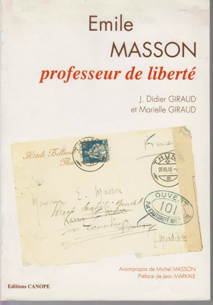 Émile Masson, professeur de liberté